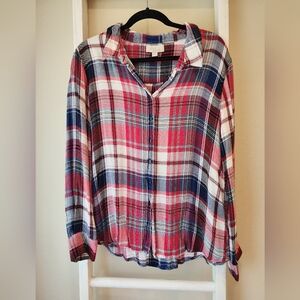 Olive & Oak Plus Size Light Weight Flannel